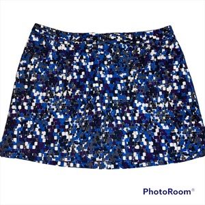 Slazenger Athletic Zip Stretchy Skirt Skort Size 16